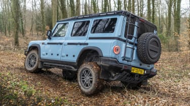 Ineos Grenadier Goodwood - off-road rear